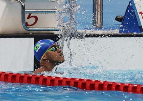 © Wendell Belarmino Pereira conquistou a medalha de ouro nos 50m livre nas Paralimpíadas (Foto: CPB)